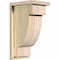 Ekena Millwork Alpine Rough Sawn Corbel w/Backplate, Douglas Fir, 8"W x 10"D x 18"H COR08X10X18ALP01RDF - alternate 1